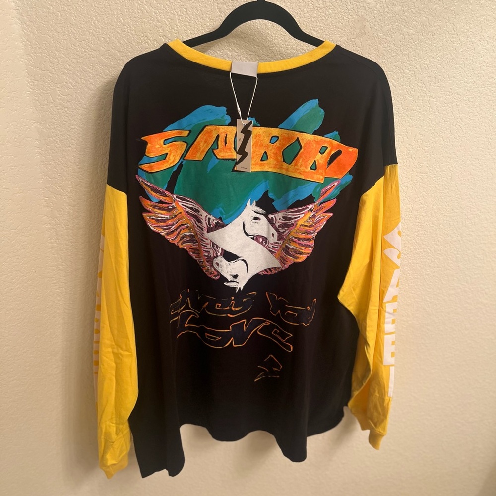 SABBI THE DON'T QUIT YOUR DAY DREAM LONG SLEEVE TEE - BLACK - Picture 4 of 4